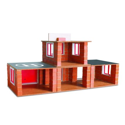 Kit de construcción Estación de Bomberos, 220 piezas