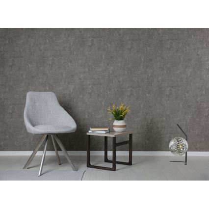 Lámpara de mesa JUNO 1xE27/7W/230V gris/negro