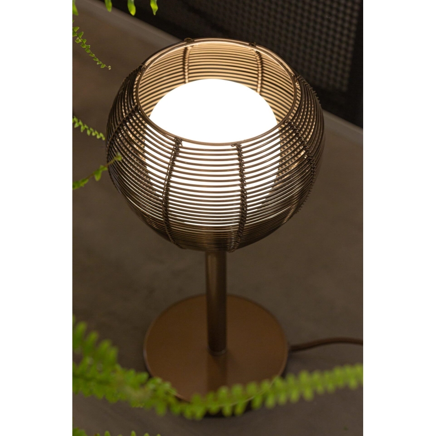 Lámpara de mesa NEST 1xE14/7W/230V cobre
