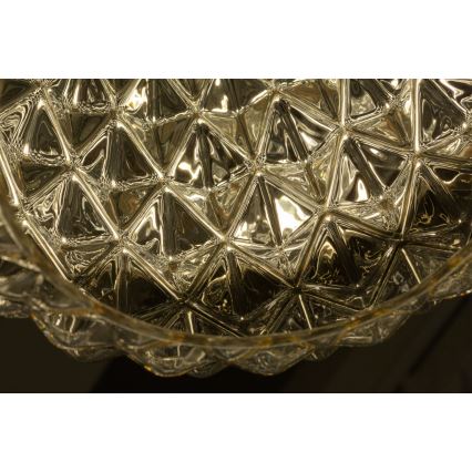 Lámpara colgante DIAMOND 1xE27/11W/230V dorado