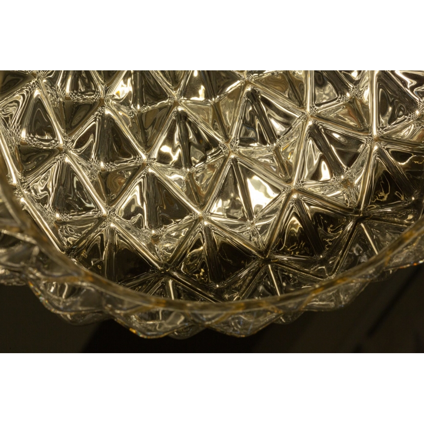 Lámpara colgante DIAMOND 1xE27/11W/230V dorado