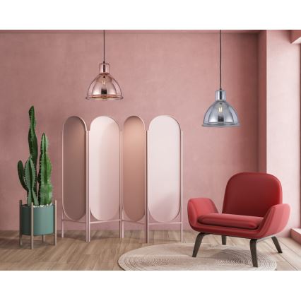 Lámpara colgante CREATE 1xE27/11W/230V rose gold