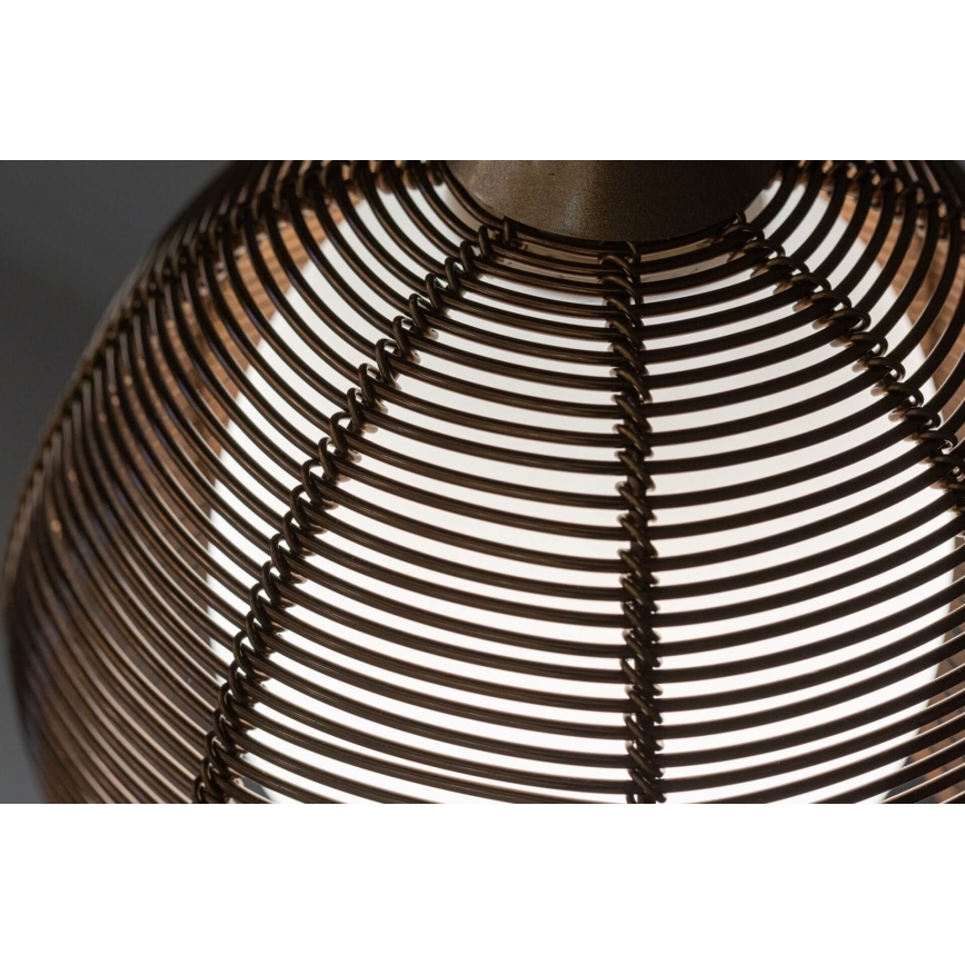 Lámpara colgante NEST 4xE14/6W/230V cobre