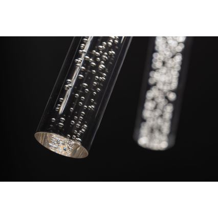 Lámpara LED colgante con cable EIRENE 12xLED/5W/230V dorado