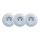 Kliklap - Enchufe triple retro para pared con marco, 230 V, azul