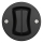 Kliklap - Interruptor de escalera doble vintage without Marco n° 6+6 negro