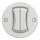 Kliklap - Interruptor de serie vintage sin marco n.º 5 blanco