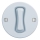 Kliklap - Interruptor unipolar vintage sin marco n° 1 azul