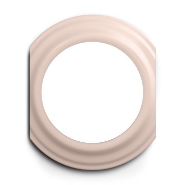 Kliklap - Marco retro central rosa empolvado