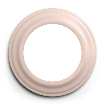 Kliklap - Marco retro sencillo rosa polvo