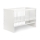 KLUPŚ - Cuna infantil KAROLINA I 120x60 cm pino/blanco