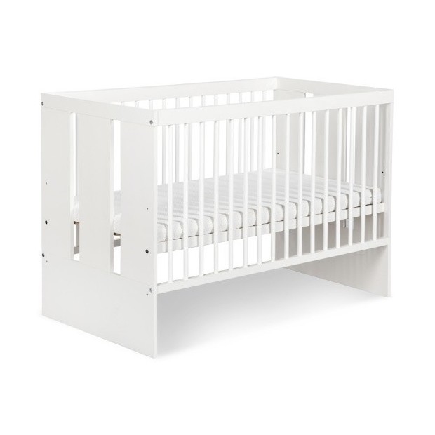 KLUPŚ - Cuna infantil PAULA 120x60 cm pino/blanco