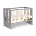 KLUPŚ - Cuna infantil PAULINE 120x60 cm pino/gris