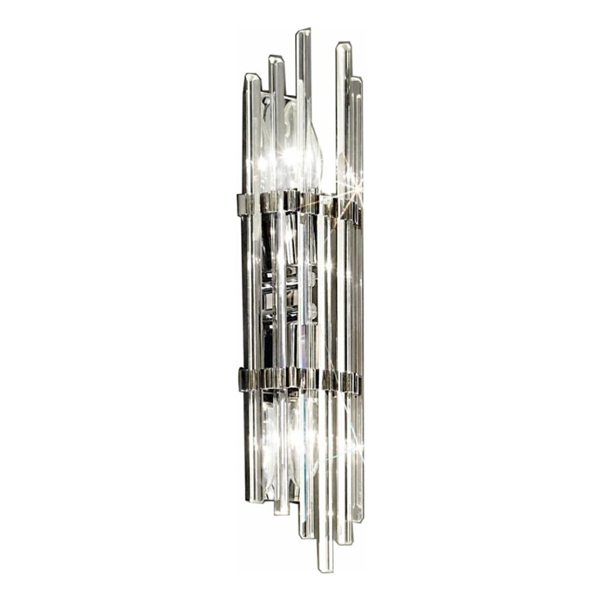 Kolarz 0342.62M.5 - Aplique ONTARIO 2xE14/40W/230V 41 cm cromo brillante