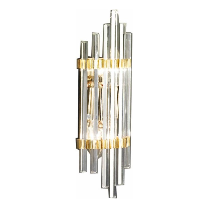 Kolarz 0342.62S.3 - Aplique ONTARIO 2xE14/40W/230V 31 cm 24K dorado