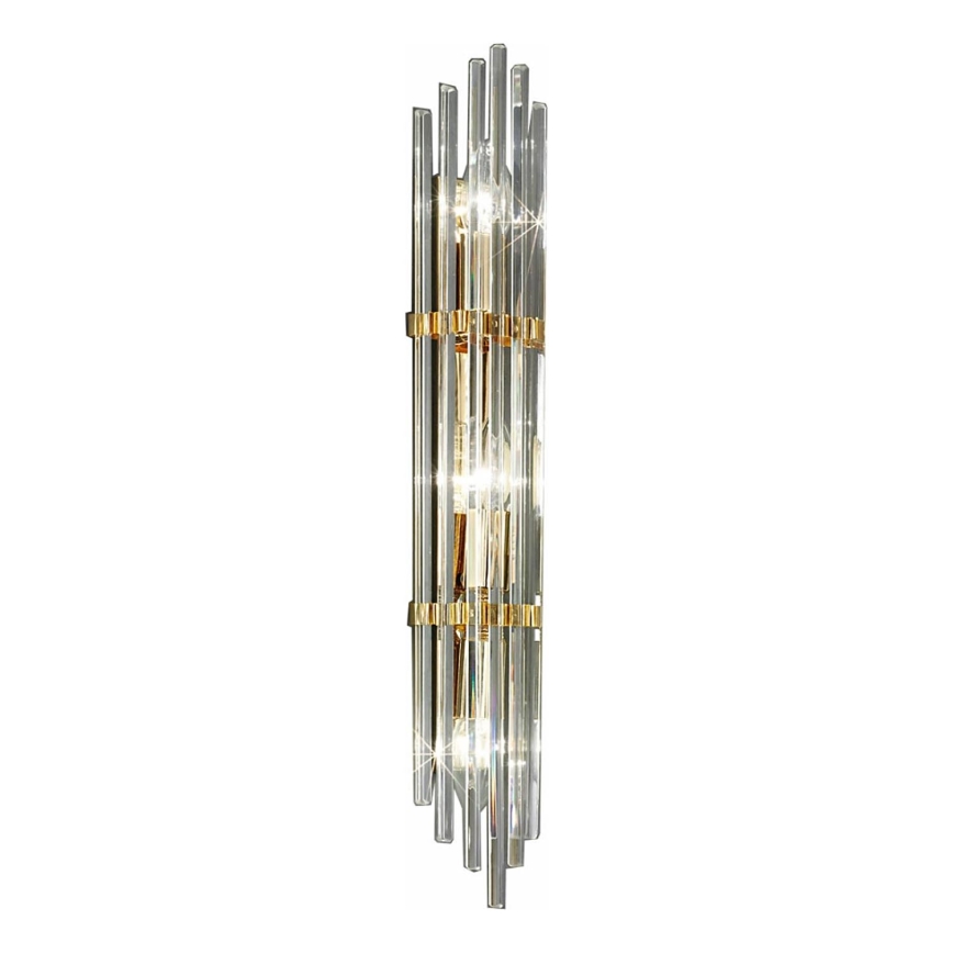 Kolarz 0342.63.3 - Aplique ONTARIO 3xE14/40W/230V 60 cm 24K dorado