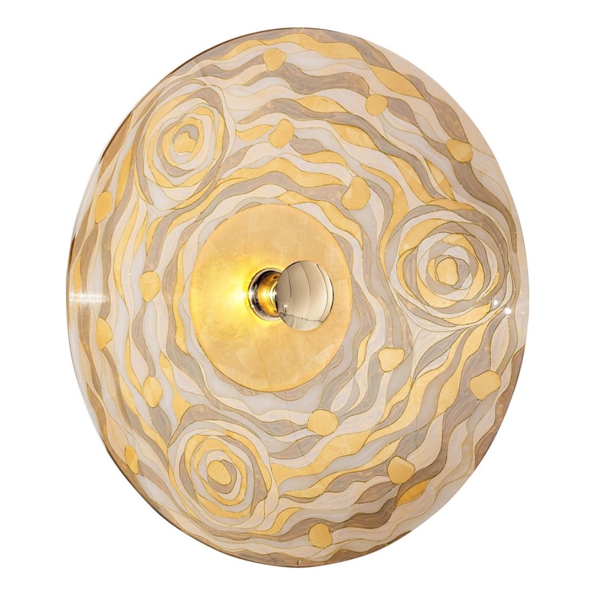 Kolarz 0415.61XL.3.Ch - Aplique LUNA 1xE27/100W/230V 24K dorado
