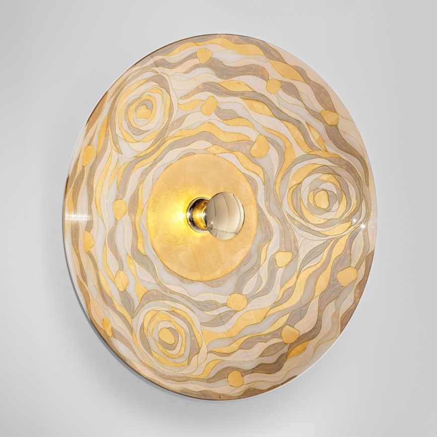 Kolarz 0415.61XL.3.Ch - Aplique LUNA 1xE27/100W/230V 24K dorado