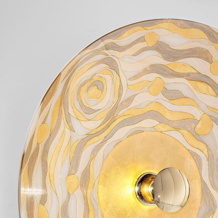 Kolarz 0415.61XL.3.Ch - Aplique LUNA 1xE27/100W/230V 24K dorado