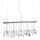 Kolarz 104.85.5 - Lámpara de araña de cristal colgante STRETTA 5xG9/40W/230V cromo brillante