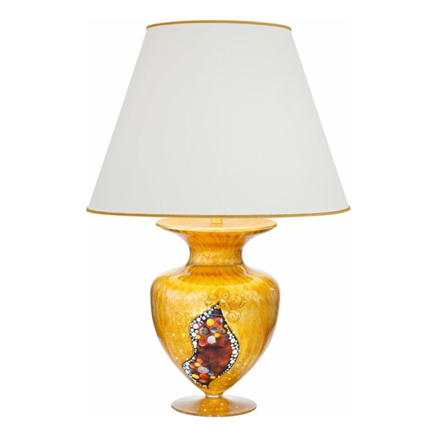 Kolarz 1365.71M.Au - Lámpara de mesa ANFORA 1xE27/100W/230V 24K dorado
