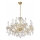 Kolarz 3149.88+4.3.KoT - Lámpara colgante de cristal MARIA LOUISE 12xE14/40W/230V 24K dorado