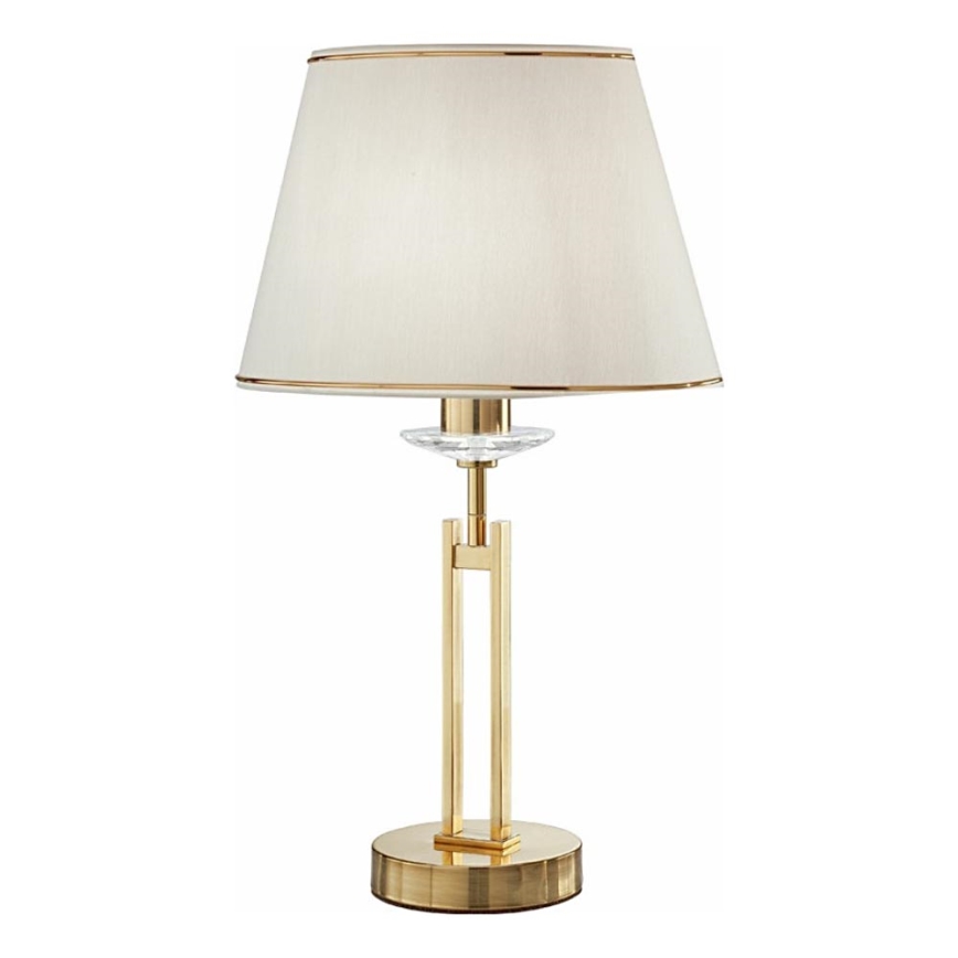 Kolarz 330.71.8C - Lámpara de mesa de cristal IMPERIAL 1xE27/60W/230V dorado/beige