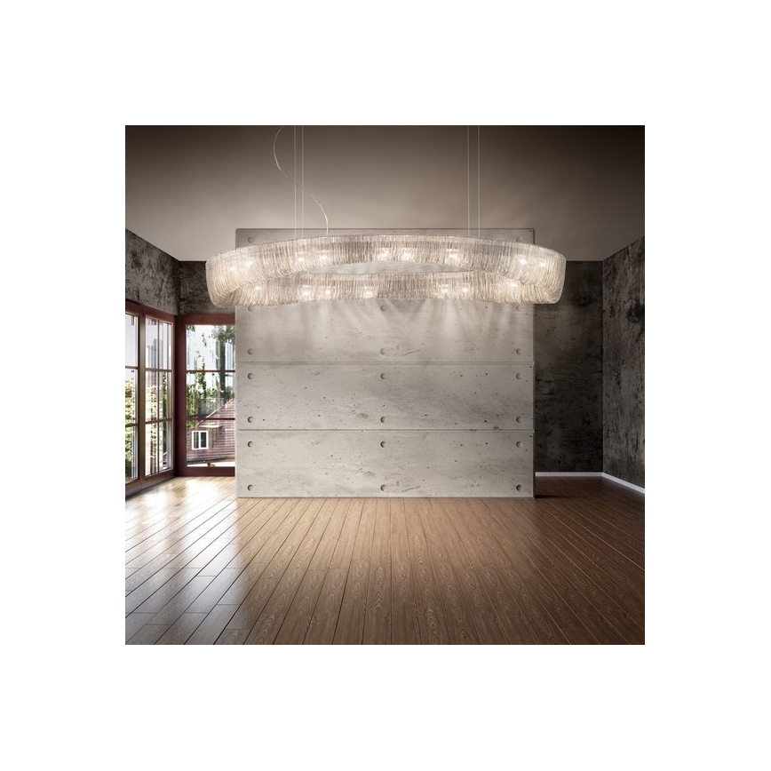 Kolarz 5324.32050 - Lámpara colgante CLOUD 20xG9/40W/230V