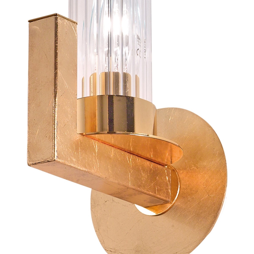 Kolarz 6009.60130 - Lámpara de pared RAGGIO 1xE14/25W/230V oro 24K