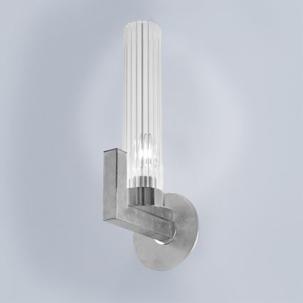 Kolarz 6009.60150 - Aplique RAGGIO 1xE14/25W/230V plateado