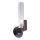 Kolarz 6009.60160 - Lámpara de pared RAGGIO 1xE14/25W/230V cromo mate