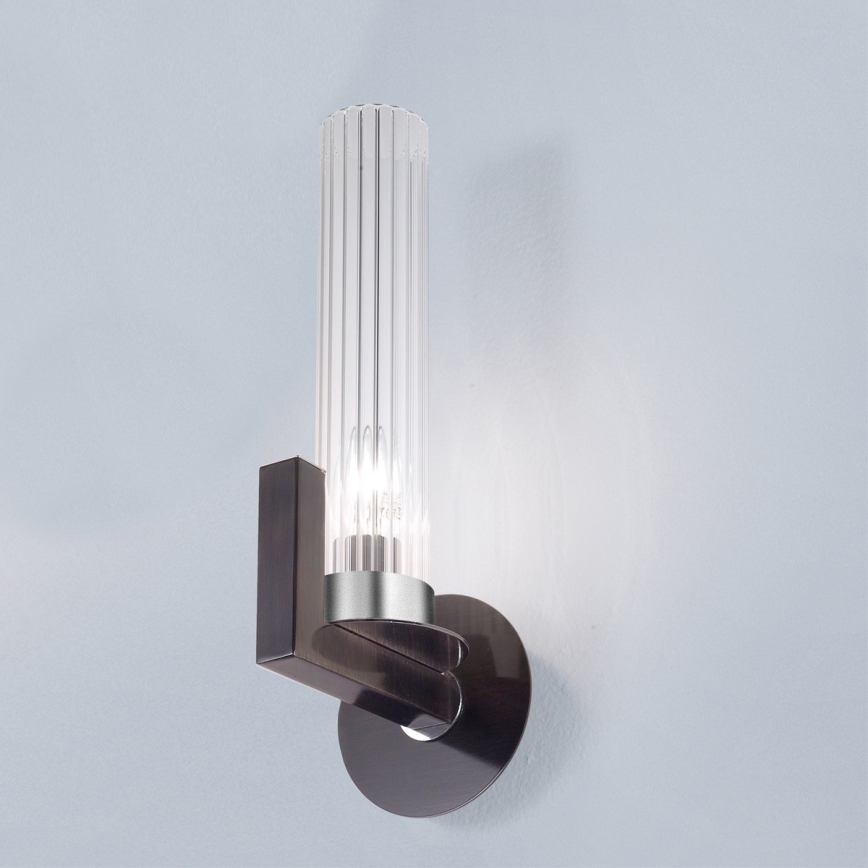 Kolarz 6009.60160 - Lámpara de pared RAGGIO 1xE14/25W/230V cromo mate