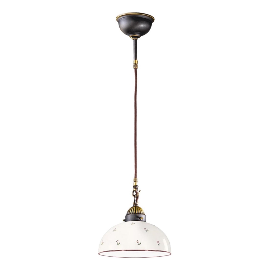 Kolarz 731.30.27 - Lámpara colgante NONNA 1xE27/75W/230V diá. 30 cm Verde