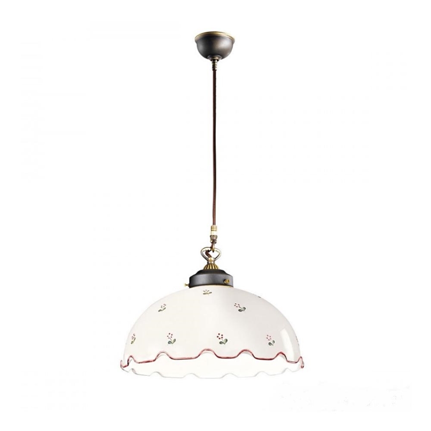 Kolarz 731.30.70 - Lámpara de araña en ristra NONNA 1xE27/75W/230V rojo