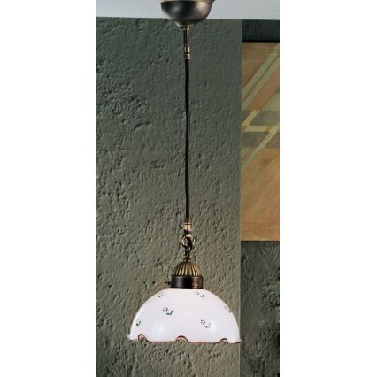 Kolarz 731.30.70 - Lámpara de araña en ristra NONNA 1xE27/75W/230V rojo