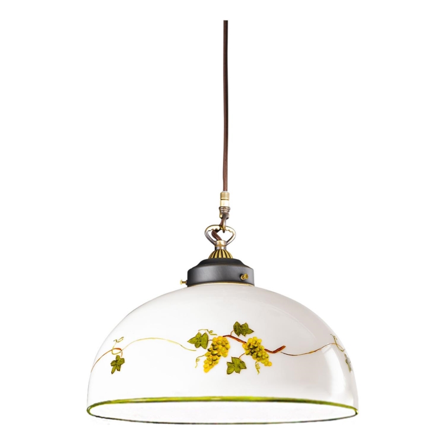 Kolarz 731.32.141 - Lámpara colgante NONNA 1xE27/75W/230V diá. 36 cm uvas