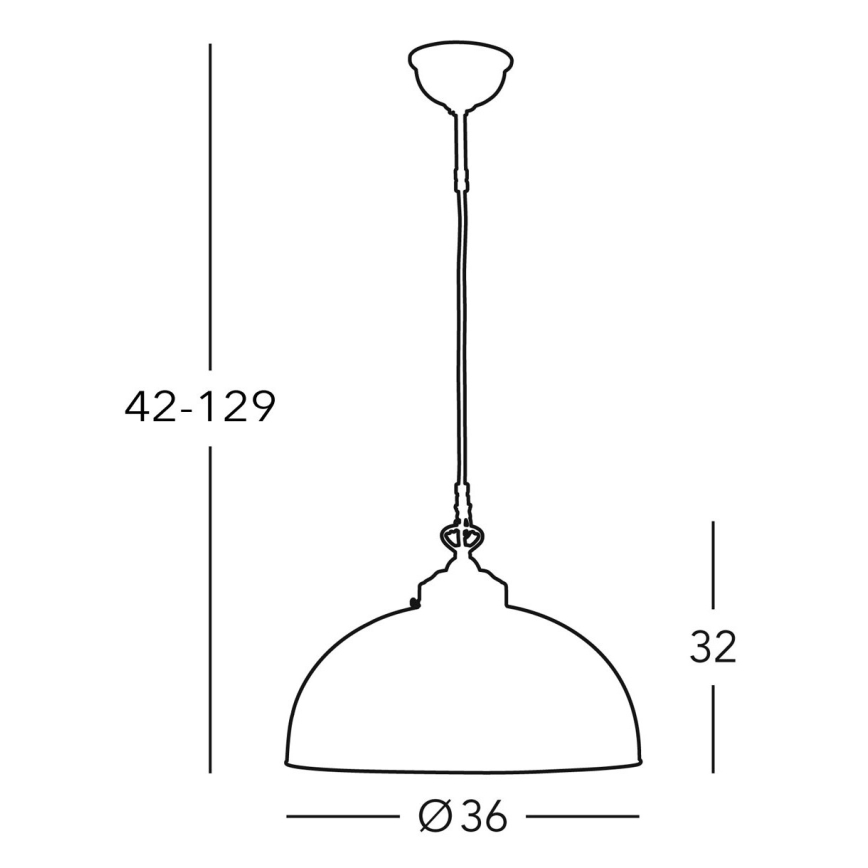 Kolarz 731.32.22 - Lámpara de araña en ristra NONNA 1xE27/75W/230V verde