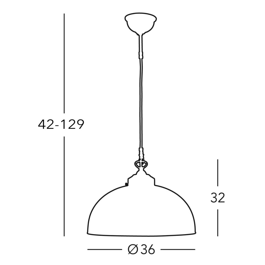 Kolarz 731.32.72 - Lámpara de araña NONNA 1xE27/75W/230V
