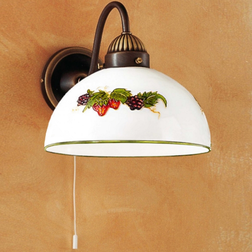 Kolarz 731.61.121 - Aplique NONNA 1xE27/75W/230V uvas/fresas
