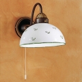 Kolarz 731.61.20 - Aplique NONNA 1xE27/75W/230V Verde