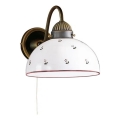 Kolarz 731.61.69 - Aplique NONNA 1xE27/75W/230V rojo