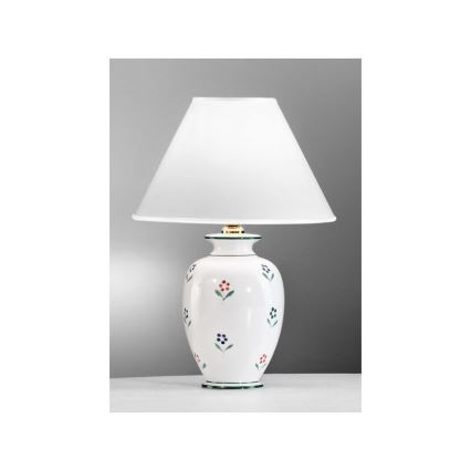 Kolarz 731.70K - Lámpara de mesa NONNA 1xE27/100W/230V blanco