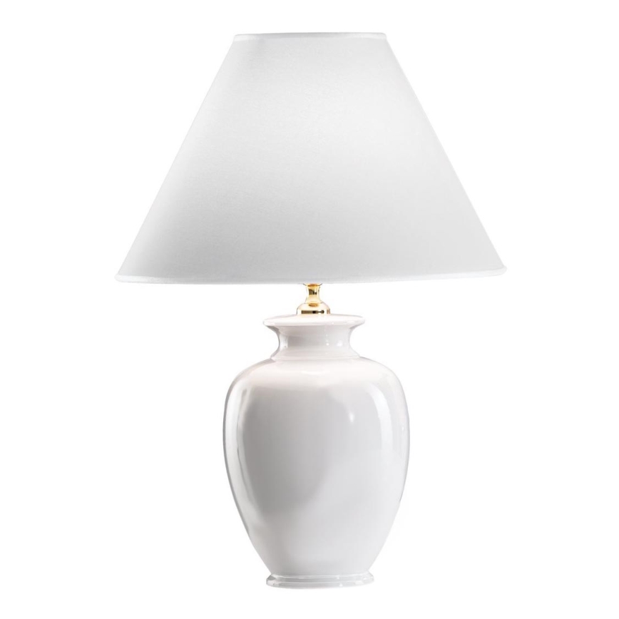 Kolarz 731.70W - Lámpara de mesa NONNA 1xE27/100W/230V blanco