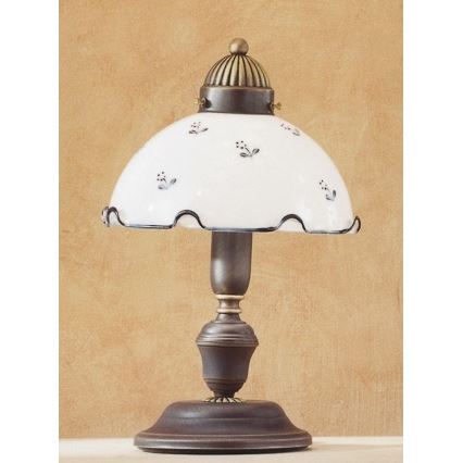 Kolarz 731.73.17 - Lámpara de mesa NONNA 1xE14/60W/230V azul