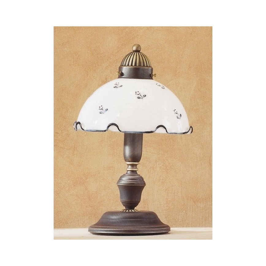 Kolarz 731.73.17 - Lámpara de mesa NONNA 1xE14/60W/230V azul