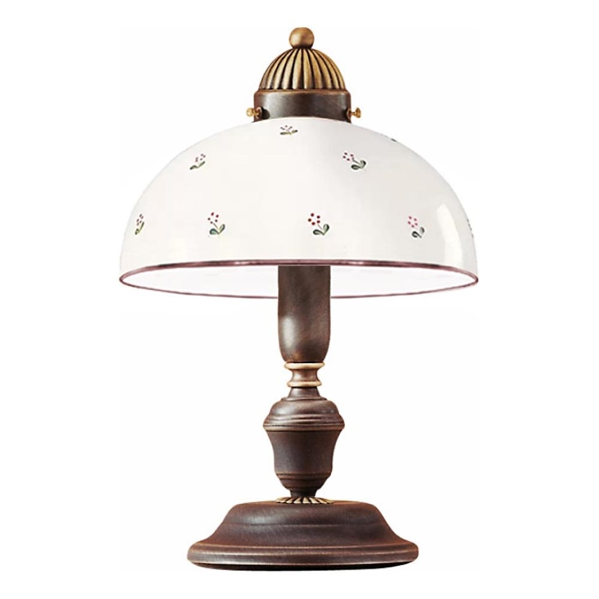Kolarz 731.73.69 - Lámpara de mesa NONNA 1xE14/60W/230V rojo