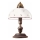 Kolarz 731.73.69 - Lámpara de mesa NONNA 1xE14/60W/230V rojo