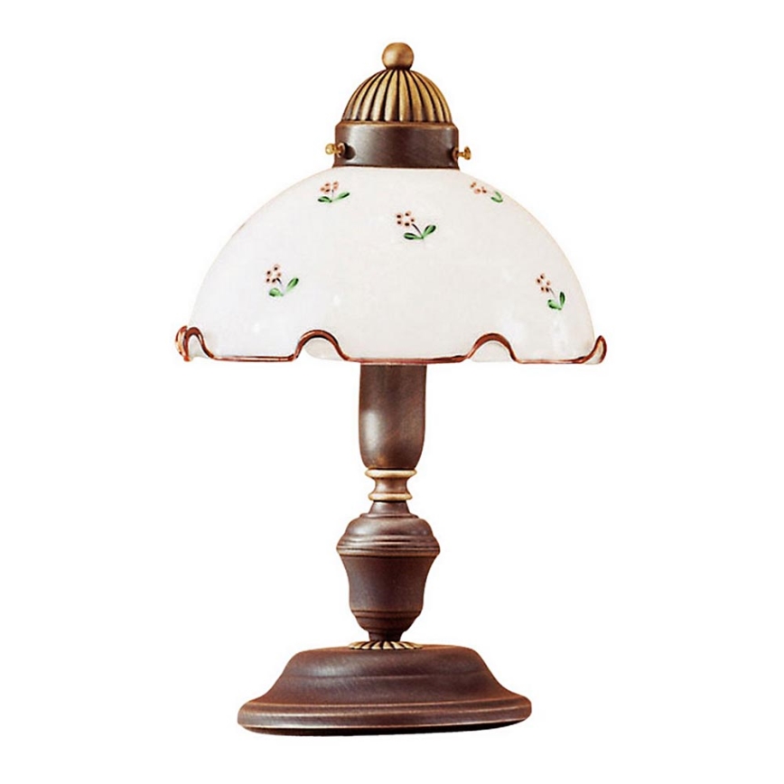 Kolarz 731.73.70 - Lámpara de mesa NONNA 1xE14/60W/230V