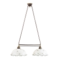 Kolarz 731.82.26 - Lámpara de araña NONNA 2xE27/75W/230V verde