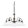 Kolarz 731.85.73 - Lámpara de araña de luces con cadena NONNA 5xE27/75W/230V